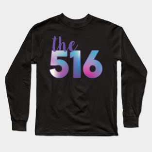 The 516 Area Code Long Sleeve T-Shirt